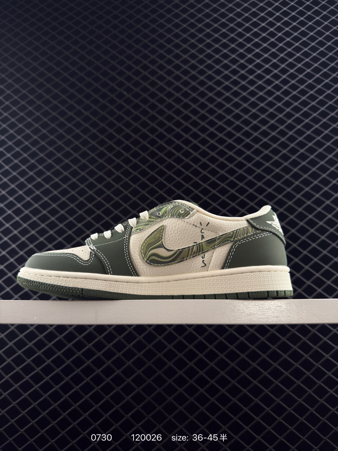 Fragment x Travis Scott x LV Air Jordan 1 Low